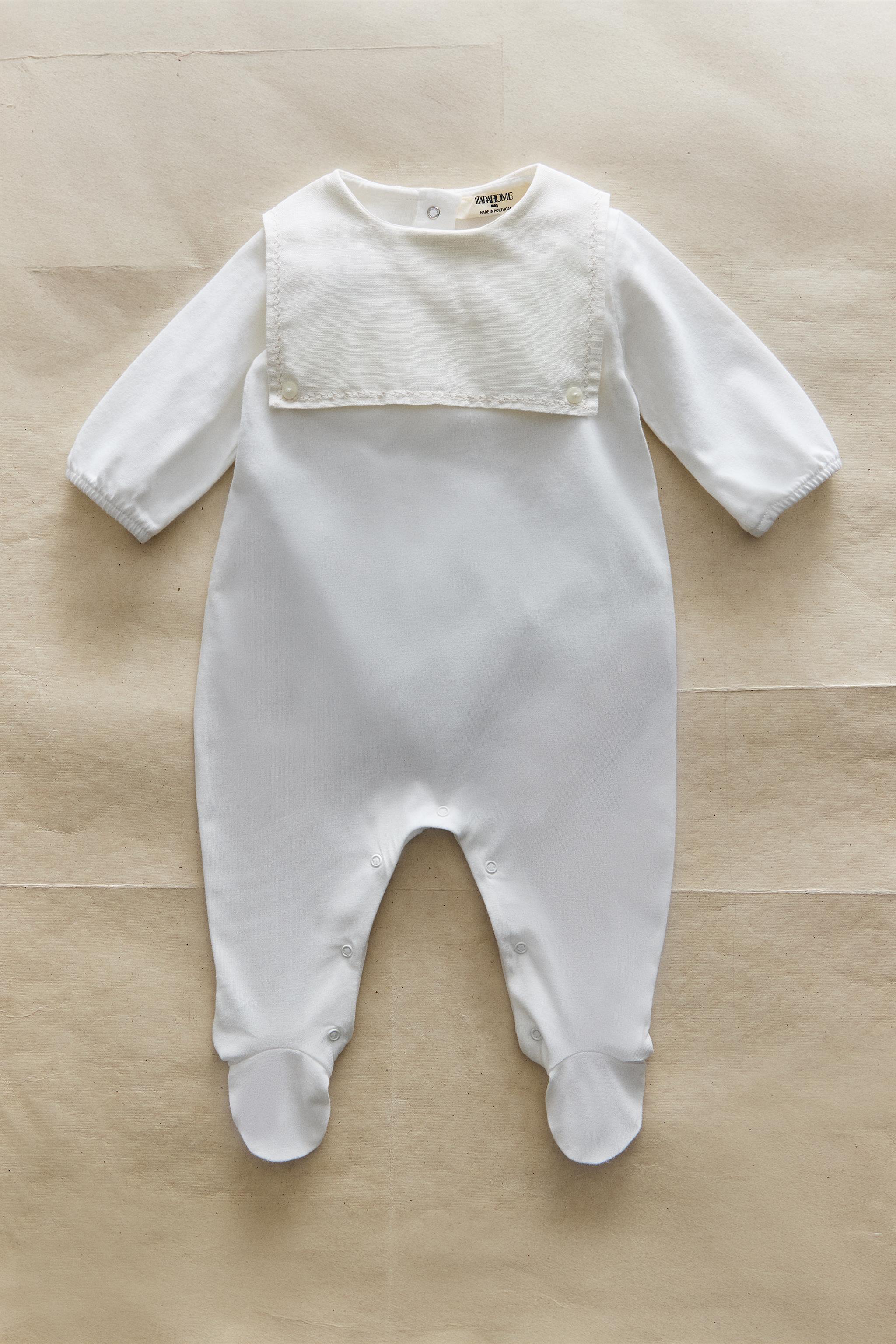 BIB COLLAR BABY ROMPER